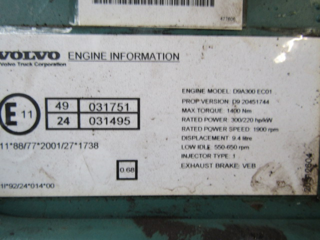VOLVO FM9 D9A 300 ENGINE ECU EURO 3 - ECU voor Vrachtwagen: afbeelding 3 VOLVO FM9 D9A 300 ENGINE ECU EURO 3 - ECU voor Vrachtwagen: afbeelding 3