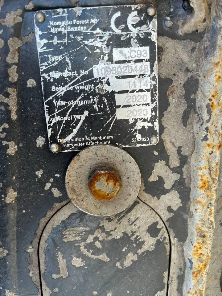Harvester Komatsu 901: afbeelding 10 Harvester Komatsu 901: afbeelding 10