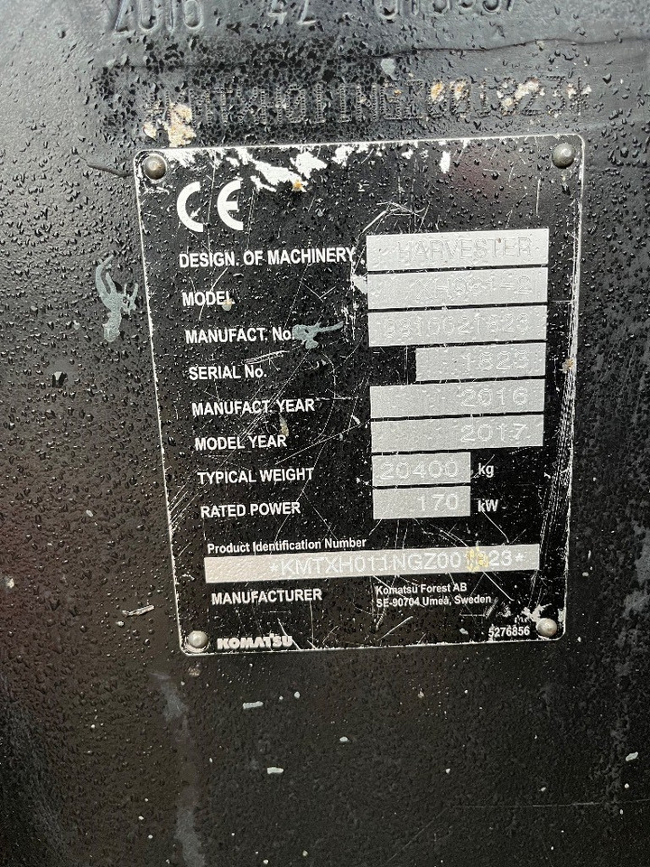 Harvester Komatsu 931: afbeelding 10