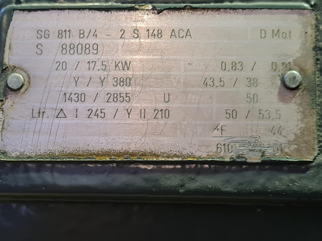 Liebherr 71 EC Hubwerksmotor neu gewickelt - Onderdelen voor Torenkraan: afbeelding 5 Liebherr 71 EC Hubwerksmotor neu gewickelt - Onderdelen voor Torenkraan: afbeelding 5