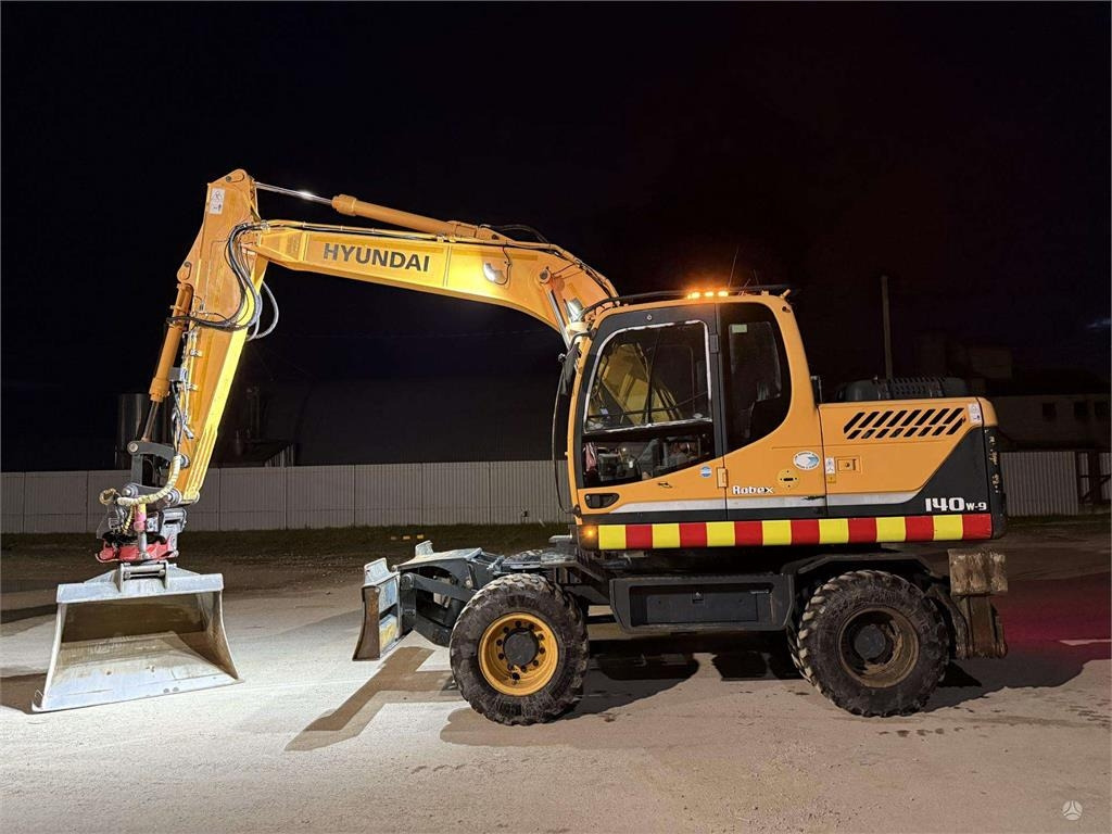 Hyundai Robex 140 W-9 ROTOTILT - Mobiele graafmachine: afbeelding 2 Hyundai Robex 140 W-9 ROTOTILT - Mobiele graafmachine: afbeelding 2