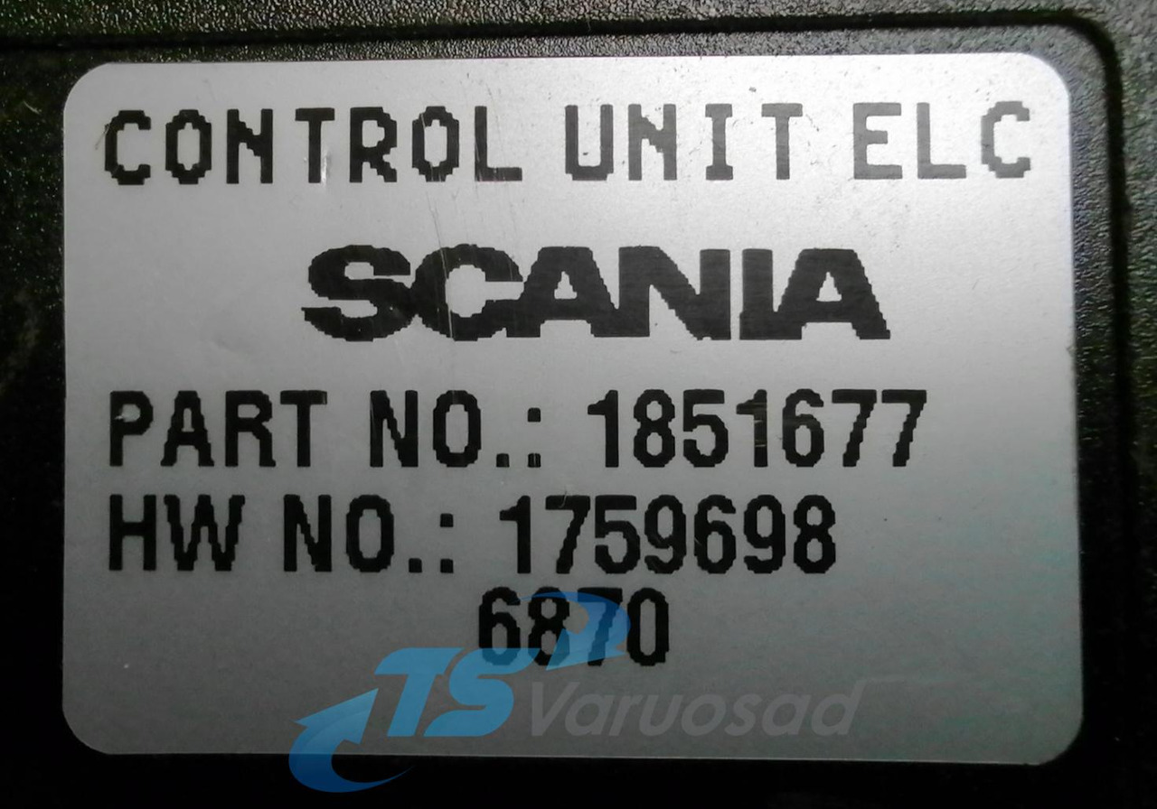 Scania Ecu, ECAS 1759698 - ECU voor Vrachtwagen: afbeelding 4 Scania Ecu, ECAS 1759698 - ECU voor Vrachtwagen: afbeelding 4