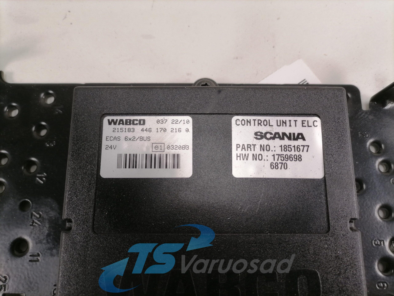 Scania Ecu, ECAS 1851677 - ECU voor Vrachtwagen: afbeelding 4 Scania Ecu, ECAS 1851677 - ECU voor Vrachtwagen: afbeelding 4