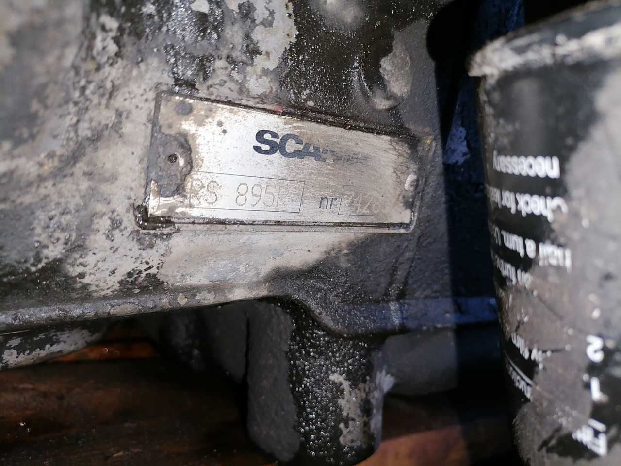 Versnellingsbak en onderdelen voor Vrachtwagen Scania Gerabox GRS895R: afbeelding 6