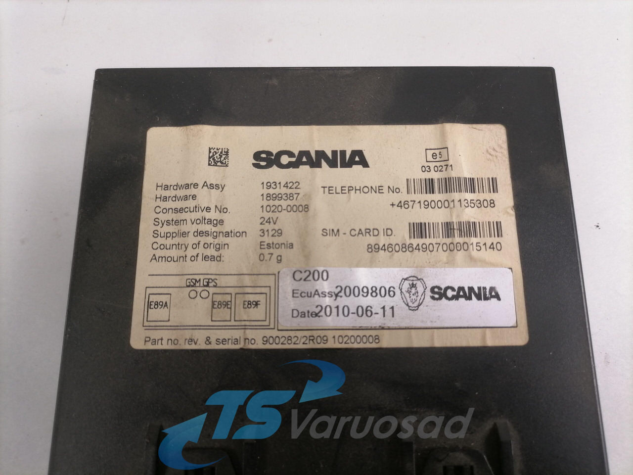 Scania Juhtplokk, RTC 2009806 - ECU voor Vrachtwagen: afbeelding 3 Scania Juhtplokk, RTC 2009806 - ECU voor Vrachtwagen: afbeelding 3
