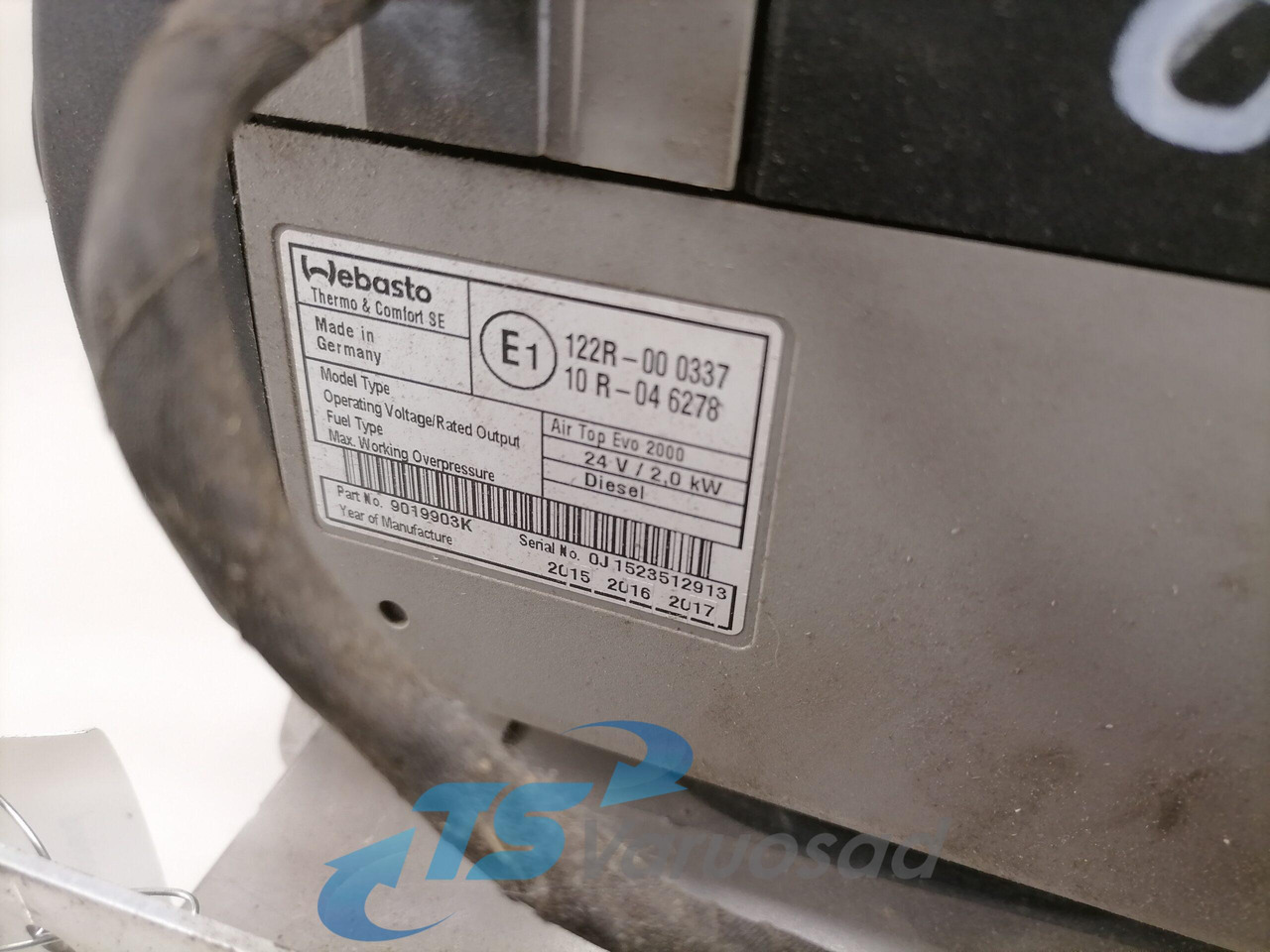 Volvo Auxiliary heater 84178403 - Verwarming/ Ventilatie voor Vrachtwagen: afbeelding 3 Volvo Auxiliary heater 84178403 - Verwarming/ Ventilatie voor Vrachtwagen: afbeelding 3