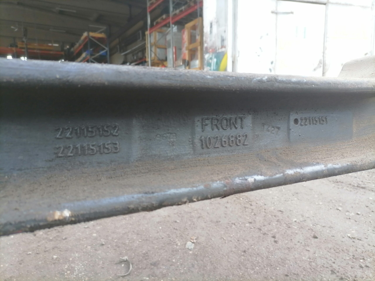 Vooras voor Vrachtwagen Volvo First axel housing 1026882: afbeelding 6