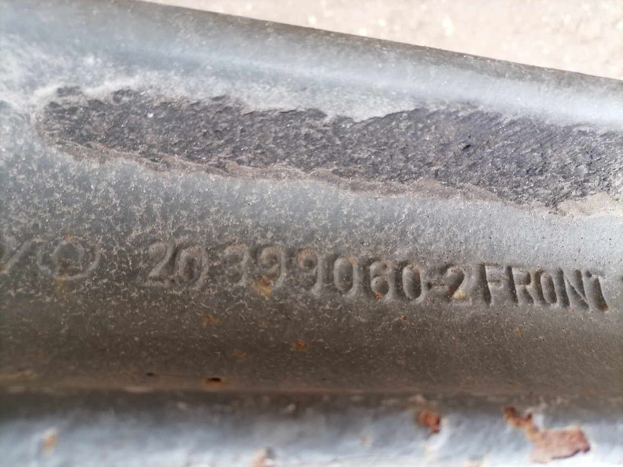 Vooras voor Vrachtwagen Volvo First axel housing 20399060: afbeelding 6