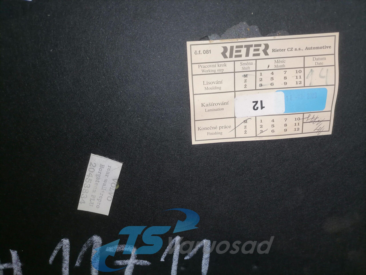 Volvo Salongi polster 20453834 - Universeel onderdeel voor Vrachtwagen: afbeelding 3 Volvo Salongi polster 20453834 - Universeel onderdeel voor Vrachtwagen: afbeelding 3