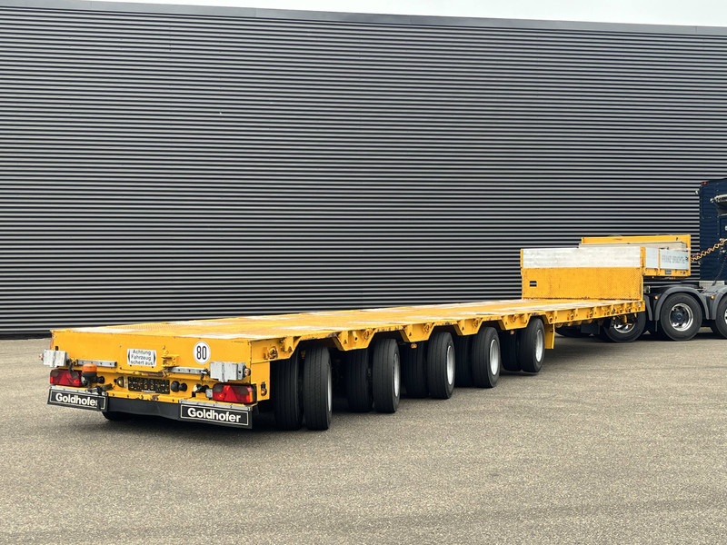 Goldhofer STZ-L 5-50/80 A / EXTENDABLE / 5 X STEERING AXLE - Dieplader oplegger: afbeelding 5 Goldhofer STZ-L 5-50/80 A / EXTENDABLE / 5 X STEERING AXLE - Dieplader oplegger: afbeelding 5