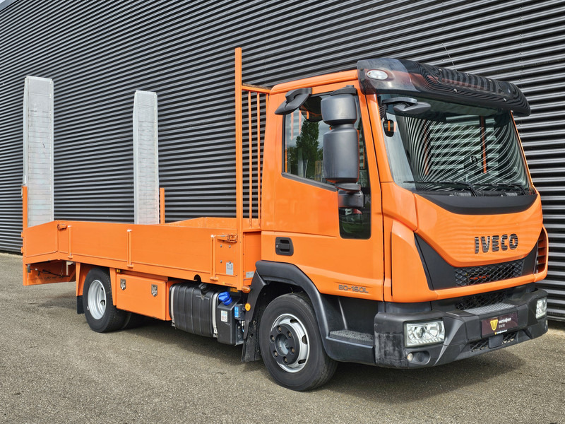 Bergingsvoertuig Iveco 80-160L / OPRIJ WAGEN / MACHINE TRANSPORTER: afbeelding 9