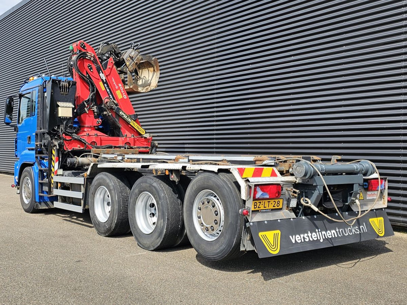 MAN TGS 35.400 / 8x4-4 / CONTAINER SYSTEM / PALFINGER Z CRANE - Kabelsysteem truck, Kraanwagen: afbeelding 4 MAN TGS 35.400 / 8x4-4 / CONTAINER SYSTEM / PALFINGER Z CRANE - Kabelsysteem truck, Kraanwagen: afbeelding 4