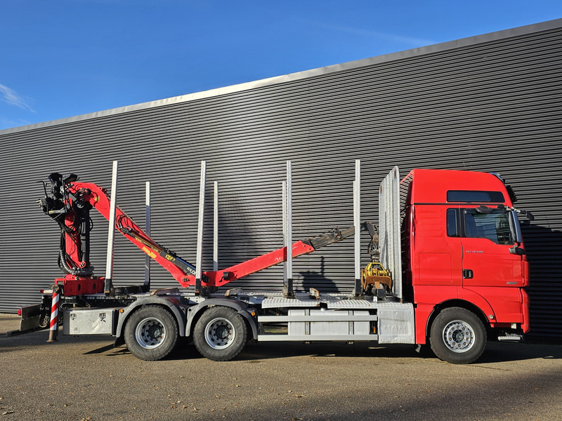 MAN TGX 26.580 6x4 BL / RETARDER / EPSILON Q170Z96 / HOLZ - Kraanwagen: afbeelding 4 MAN TGX 26.580 6x4 BL / RETARDER / EPSILON Q170Z96 / HOLZ - Kraanwagen: afbeelding 4