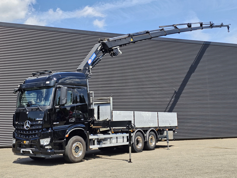 Mercedes-Benz AROCS 2545 6x2 / HMF 32 TM / CRANE / KRAN - Vrachtwagen met open laadbak, Kraanwagen: afbeelding 1 Mercedes-Benz AROCS 2545 6x2 / HMF 32 TM / CRANE / KRAN - Vrachtwagen met open laadbak, Kraanwagen: afbeelding 1
