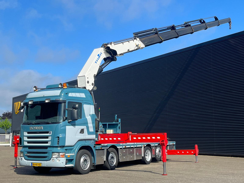 Scania R 440 8X2*6 / HMF THOR K6 - Kraanwagen: afbeelding 1 Scania R 440 8X2*6 / HMF THOR K6 - Kraanwagen: afbeelding 1