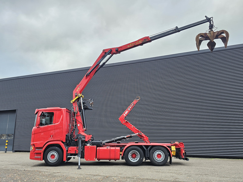 Scania R520 V8 6x2/4 / EPSILON CRANE + HOOKLIFT - Haakarmsysteem vrachtwagen, Kraanwagen: afbeelding 3 Scania R520 V8 6x2/4 / EPSILON CRANE + HOOKLIFT - Haakarmsysteem vrachtwagen, Kraanwagen: afbeelding 3