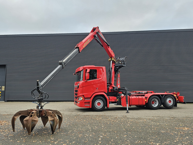 Scania R520 V8 6x2/4 / EPSILON CRANE + HOOKLIFT - Haakarmsysteem vrachtwagen, Kraanwagen: afbeelding 2 Scania R520 V8 6x2/4 / EPSILON CRANE + HOOKLIFT - Haakarmsysteem vrachtwagen, Kraanwagen: afbeelding 2