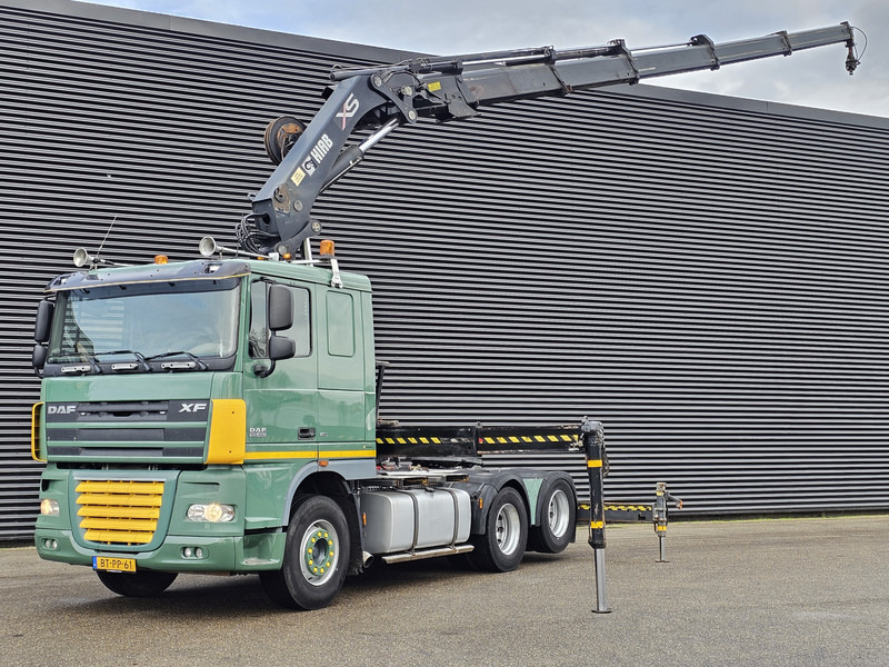 DAF XF 105.460 6X2 / HIAB 37 t/m CRANE / KRAN - Trekker: afbeelding 1 DAF XF 105.460 6X2 / HIAB 37 t/m CRANE / KRAN - Trekker: afbeelding 1
