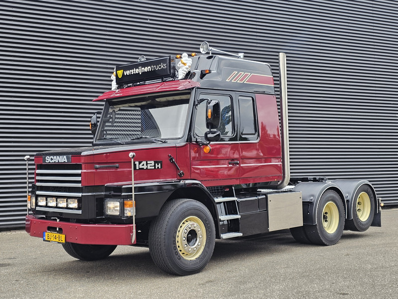 Scania T142.400 V8 / 6x2 BOOGIE / TORPEDO / HAUBER - Trekker: afbeelding 1 Scania T142.400 V8 / 6x2 BOOGIE / TORPEDO / HAUBER - Trekker: afbeelding 1