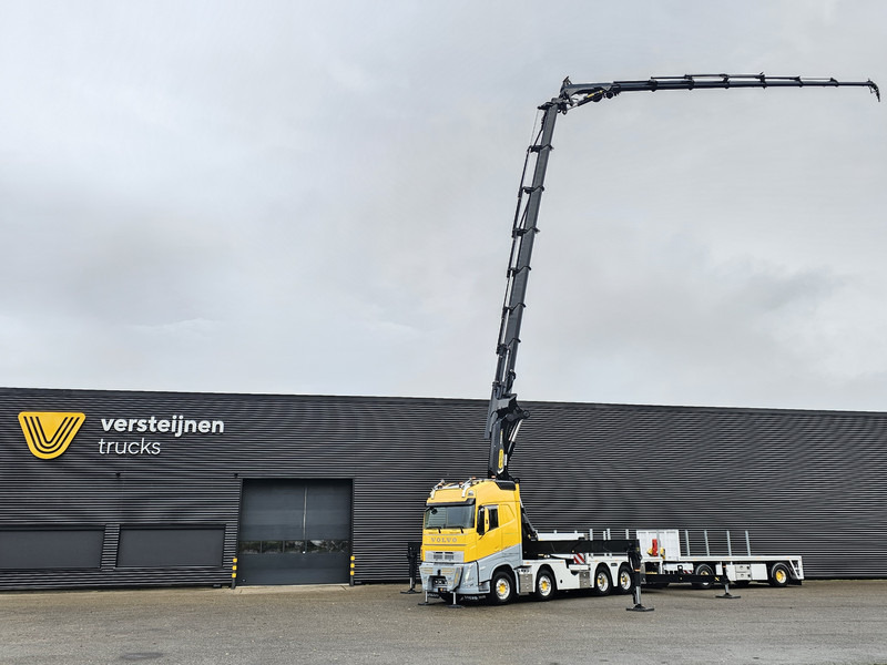 Volvo FH 540 8x4 / PALFINGER 165 TEC 7 + PJ300 / WINCH - Vrachtwagen met open laadbak, Kraanwagen: afbeelding 3 Volvo FH 540 8x4 / PALFINGER 165 TEC 7 + PJ300 / WINCH - Vrachtwagen met open laadbak, Kraanwagen: afbeelding 3