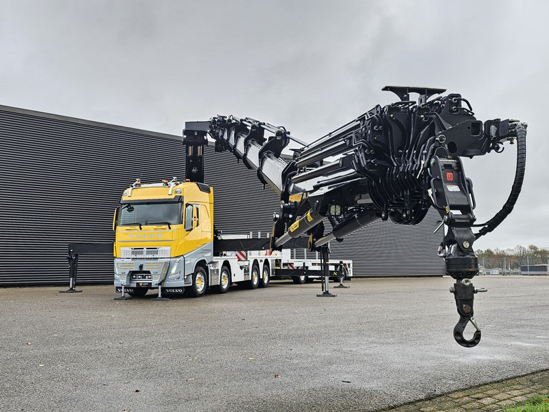 Volvo FH 540 8x4 / PALFINGER 165 TEC 7 + PJ300 / WINCH - Vrachtwagen met open laadbak, Kraanwagen: afbeelding 4 Volvo FH 540 8x4 / PALFINGER 165 TEC 7 + PJ300 / WINCH - Vrachtwagen met open laadbak, Kraanwagen: afbeelding 4