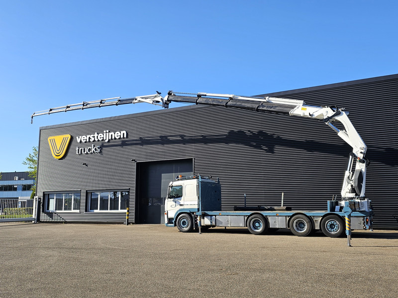 Volvo FM 420 8x2 / HMF 55 t/m CRANE + JIB - Vrachtwagen met open laadbak, Kraanwagen: afbeelding 4 Volvo FM 420 8x2 / HMF 55 t/m CRANE + JIB - Vrachtwagen met open laadbak, Kraanwagen: afbeelding 4