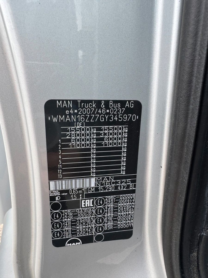 MAN 15.290 4X2 Koffer mit Hebebühne AHK - Bakwagen: afbeelding 3 MAN 15.290 4X2 Koffer mit Hebebühne AHK - Bakwagen: afbeelding 3