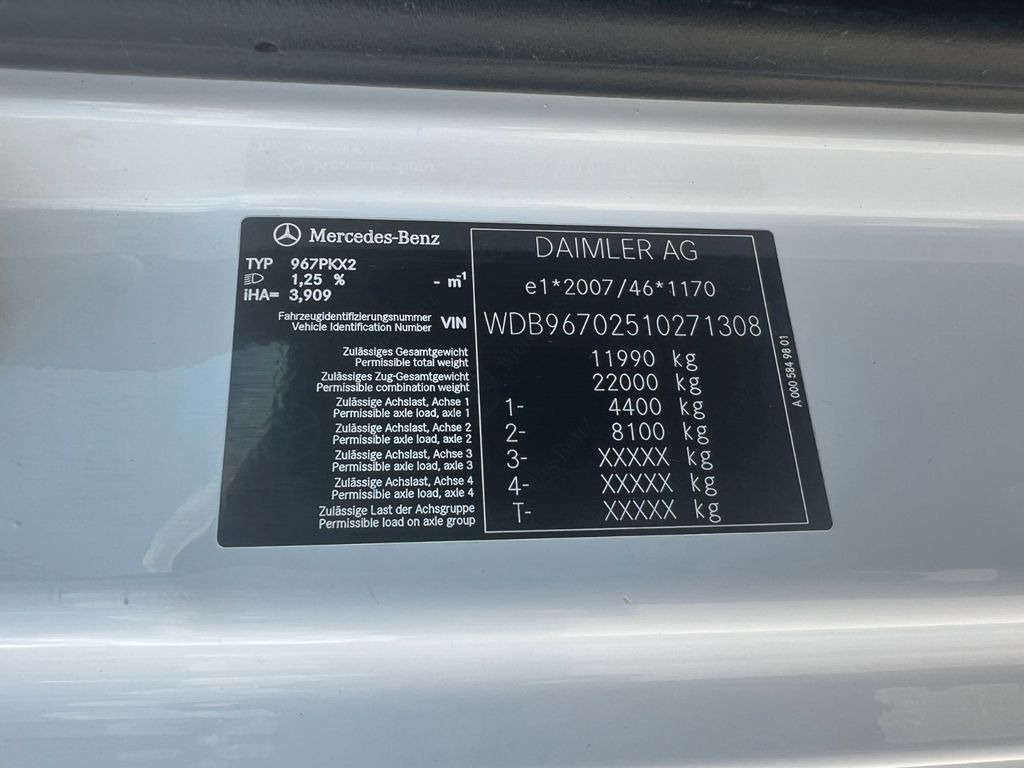 Mercedes-Benz 1221 4X2 offene Pritsche Mercedes-Benz 1221 4X2 offene Pritsche - Vrachtwagen met open laadbak: afbeelding 3 Mercedes-Benz 1221 4X2 offene Pritsche Mercedes-Benz 1221 4X2 offene Pritsche - Vrachtwagen met open laadbak: afbeelding 3