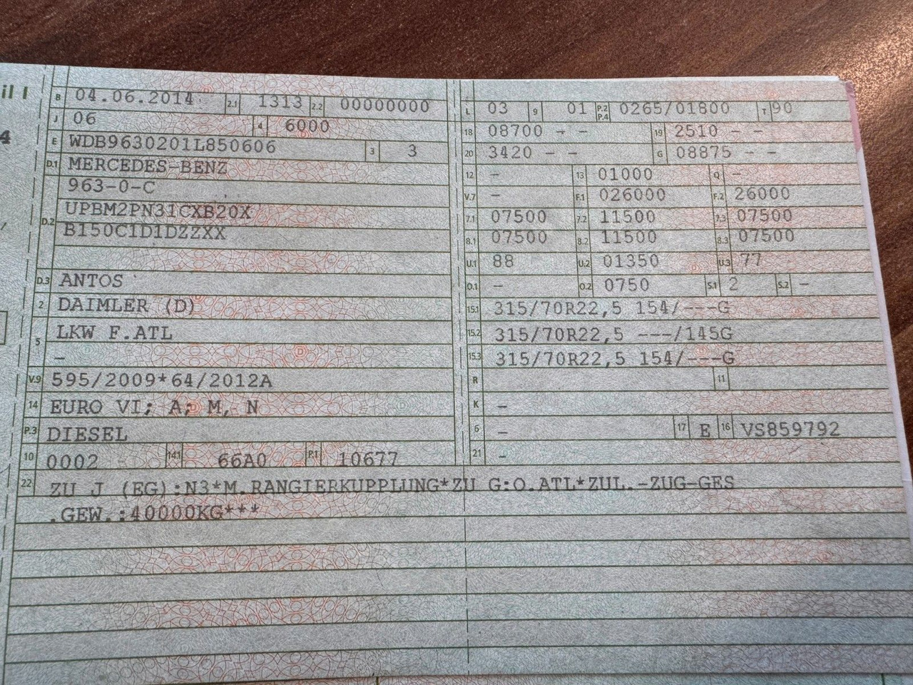 Mercedes-Benz 2536 ADR Valid & kipphydraulik für Gastank - Tankwagen: afbeelding 2 Mercedes-Benz 2536 ADR Valid & kipphydraulik für Gastank - Tankwagen: afbeelding 2