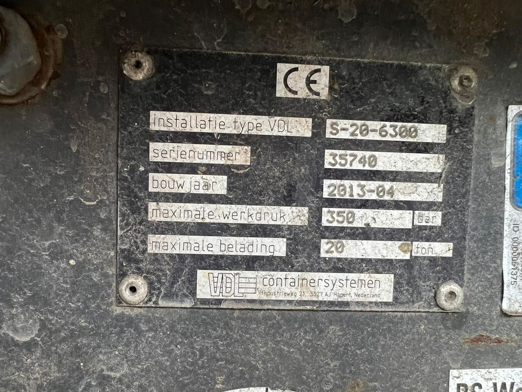 Mercedes-Benz 2544 6X2 VDL Abroller Klima & Retarder Mercedes-Benz 2544 6X2 VDL Abroller Klima & Retarder - Haakarmsysteem vrachtwagen: afbeelding 3 Mercedes-Benz 2544 6X2 VDL Abroller Klima & Retarder Mercedes-Benz 2544 6X2 VDL Abroller Klima & Retarder - Haakarmsysteem vrachtwagen: afbeelding 3