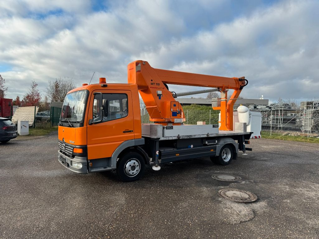 Vrachtwagen hoogwerker, Bedrijfswagen Mercedes-Benz 815 4x2 Hubarbeitsbühne Wumag  170 high 17 m Mercedes-Benz 815 4x2 Hubarbeitsbühne Wumag  170 high 17 m: afbeelding 14
