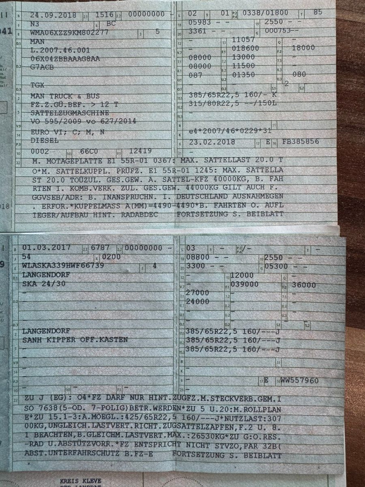 MAN 18.460 4X2 & Langendorf Stahl / Aluminium 24 kub - Trekker: afbeelding 2 MAN 18.460 4X2 & Langendorf Stahl / Aluminium 24 kub - Trekker: afbeelding 2