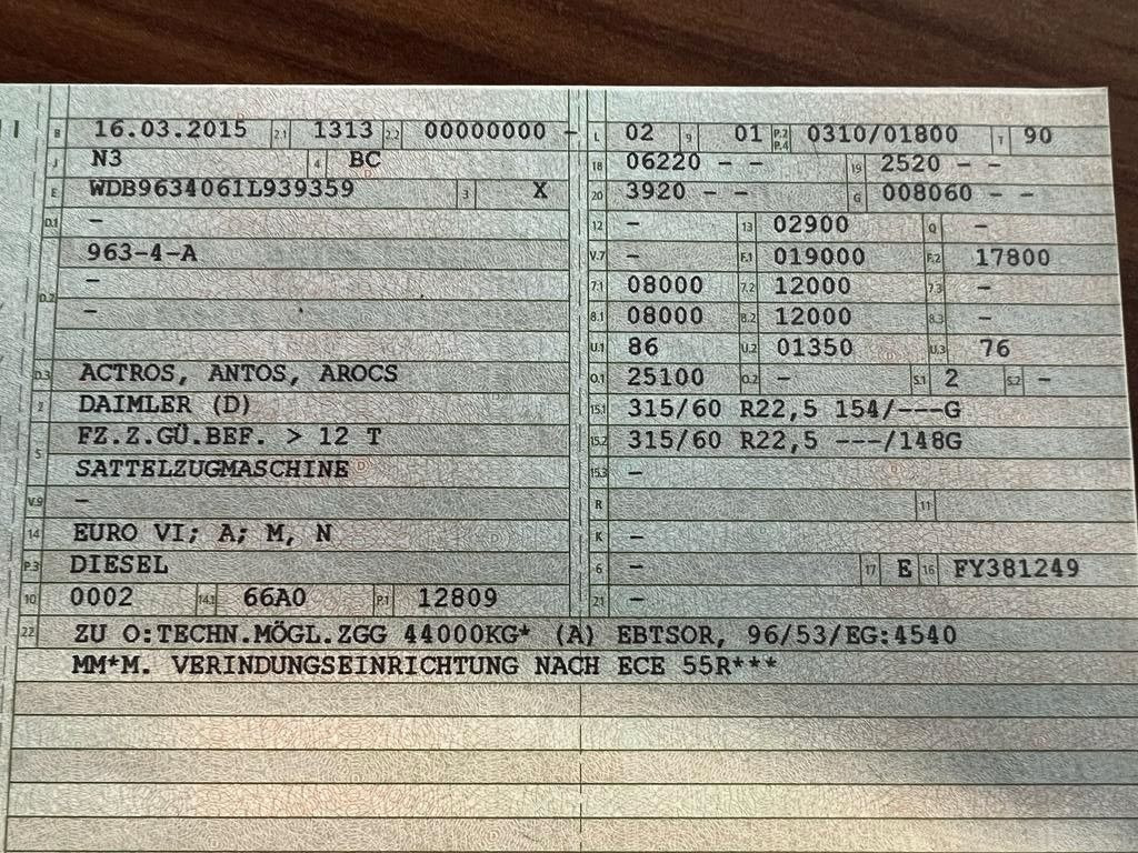 Mercedes-Benz 1842 4X2 mit Höhenverstellbarer Sattelkuppung Mercedes-Benz 1842 4X2 mit Höhenverstellbarer Sattelkuppung - Trekker: afbeelding 3 Mercedes-Benz 1842 4X2 mit Höhenverstellbarer Sattelkuppung Mercedes-Benz 1842 4X2 mit Höhenverstellbarer Sattelkuppung - Trekker: afbeelding 3