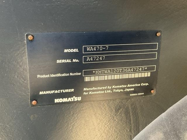 Komatsu WA470-7 - Wiellader: afbeelding 5 Komatsu WA470-7 - Wiellader: afbeelding 5