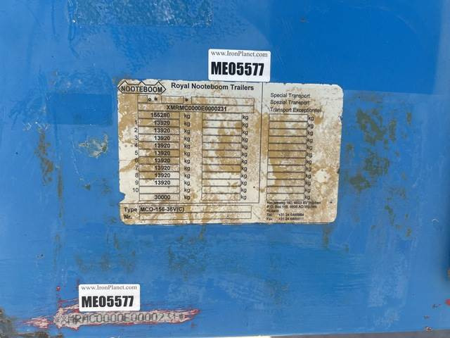 Nooteboom MCO-156-36V - Dieplader oplegger: afbeelding 5 Nooteboom MCO-156-36V - Dieplader oplegger: afbeelding 5