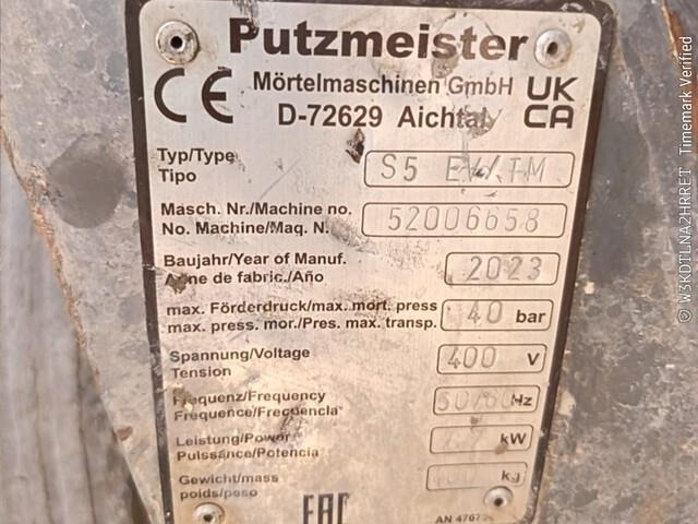 Putzmeister S5 EV TM - Betonpomp: afbeelding 2 Putzmeister S5 EV TM - Betonpomp: afbeelding 2