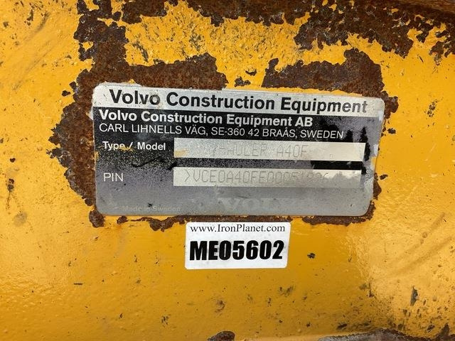 Volvo A40F - Kiepwagen met knikbesturing: afbeelding 5 Volvo A40F - Kiepwagen met knikbesturing: afbeelding 5