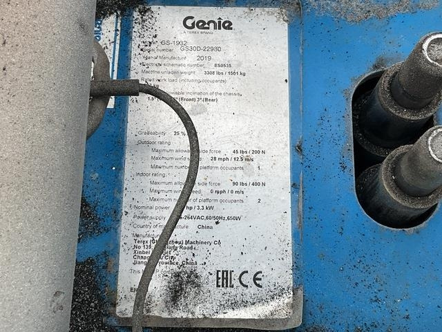 Genie GS1932 - Schaarlift: afbeelding 5 Genie GS1932 - Schaarlift: afbeelding 5