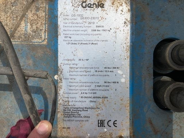 Genie GS1932 - Schaarlift: afbeelding 5 Genie GS1932 - Schaarlift: afbeelding 5