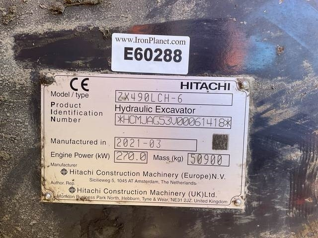 Hitachi ZX490LCH-6 - Rupsgraafmachine: afbeelding 5 Hitachi ZX490LCH-6 - Rupsgraafmachine: afbeelding 5