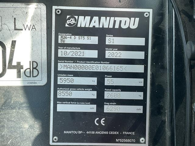 Manitou M26-4 - Ruw terrein heftruck: afbeelding 5 Manitou M26-4 - Ruw terrein heftruck: afbeelding 5