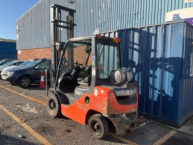 Toyota 02-8FGF25 - Heftruck: afbeelding 2 Toyota 02-8FGF25 - Heftruck: afbeelding 2