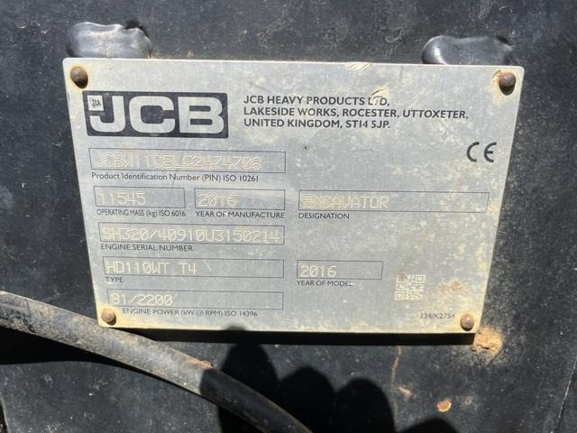 JCB HD110WTT4 - Mobiele graafmachine: afbeelding 5 JCB HD110WTT4 - Mobiele graafmachine: afbeelding 5