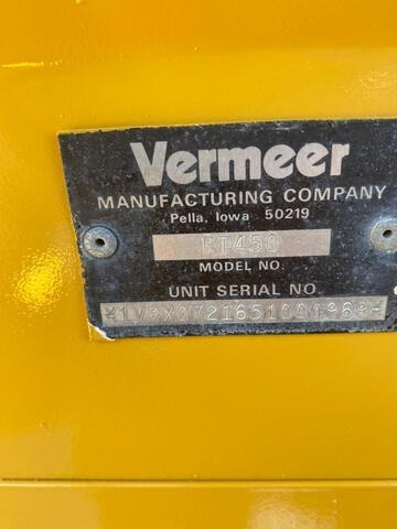 Vermeer RT450 - Sleuvengraver: afbeelding 5 Vermeer RT450 - Sleuvengraver: afbeelding 5