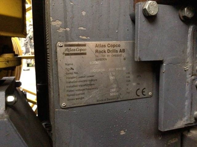 Atlas Copco XE3C - Mijnbouw machine: afbeelding 5 Atlas Copco XE3C - Mijnbouw machine: afbeelding 5