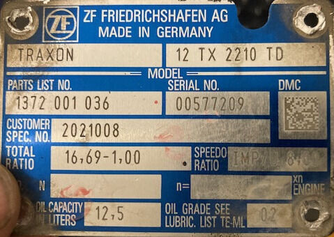 ZF 12 TX 2210 TD - Versnellingsbak voor Vrachtwagen: afbeelding 3 ZF 12 TX 2210 TD - Versnellingsbak voor Vrachtwagen: afbeelding 3