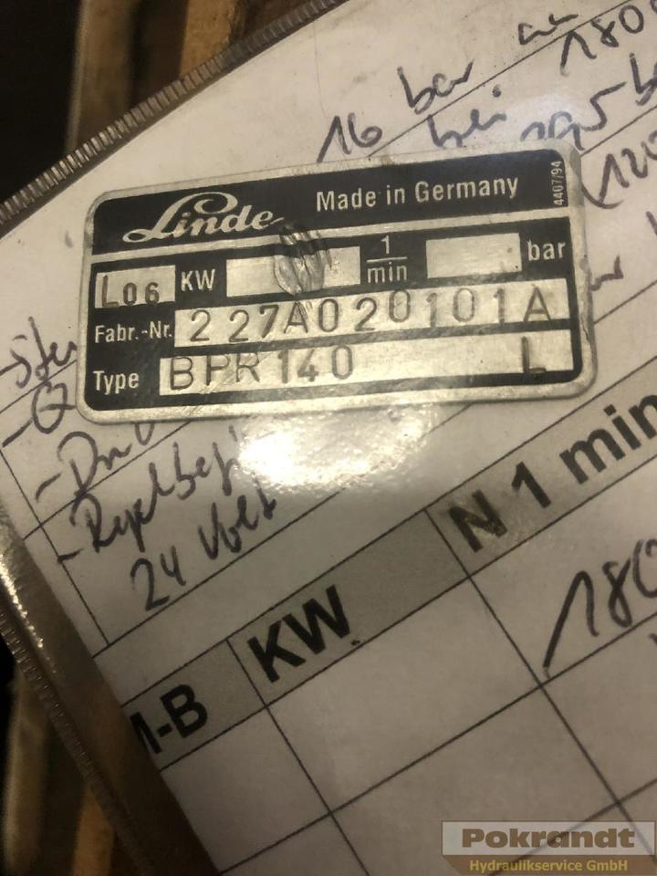 Linde BPR 140 - Hydraulische pomp: afbeelding 2 Linde BPR 140 - Hydraulische pomp: afbeelding 2
