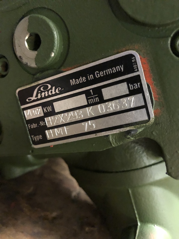 Linde HMF 75 - Hydromotor: afbeelding 1 Linde HMF 75 - Hydromotor: afbeelding 1