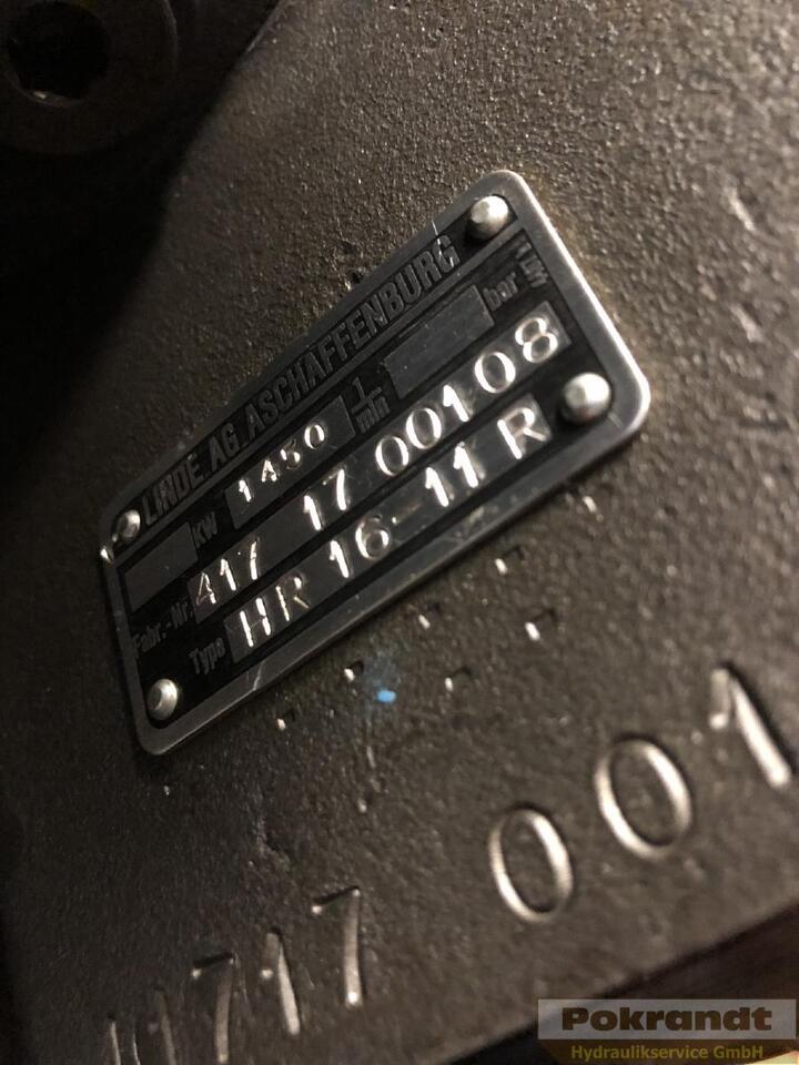 Linde HR16-11 R - Hydraulische pomp: afbeelding 2 Linde HR16-11 R - Hydraulische pomp: afbeelding 2