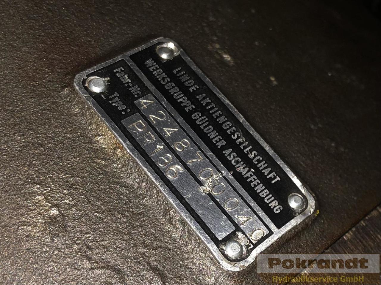 Linde PR 186 - Hydraulische pomp: afbeelding 2 Linde PR 186 - Hydraulische pomp: afbeelding 2